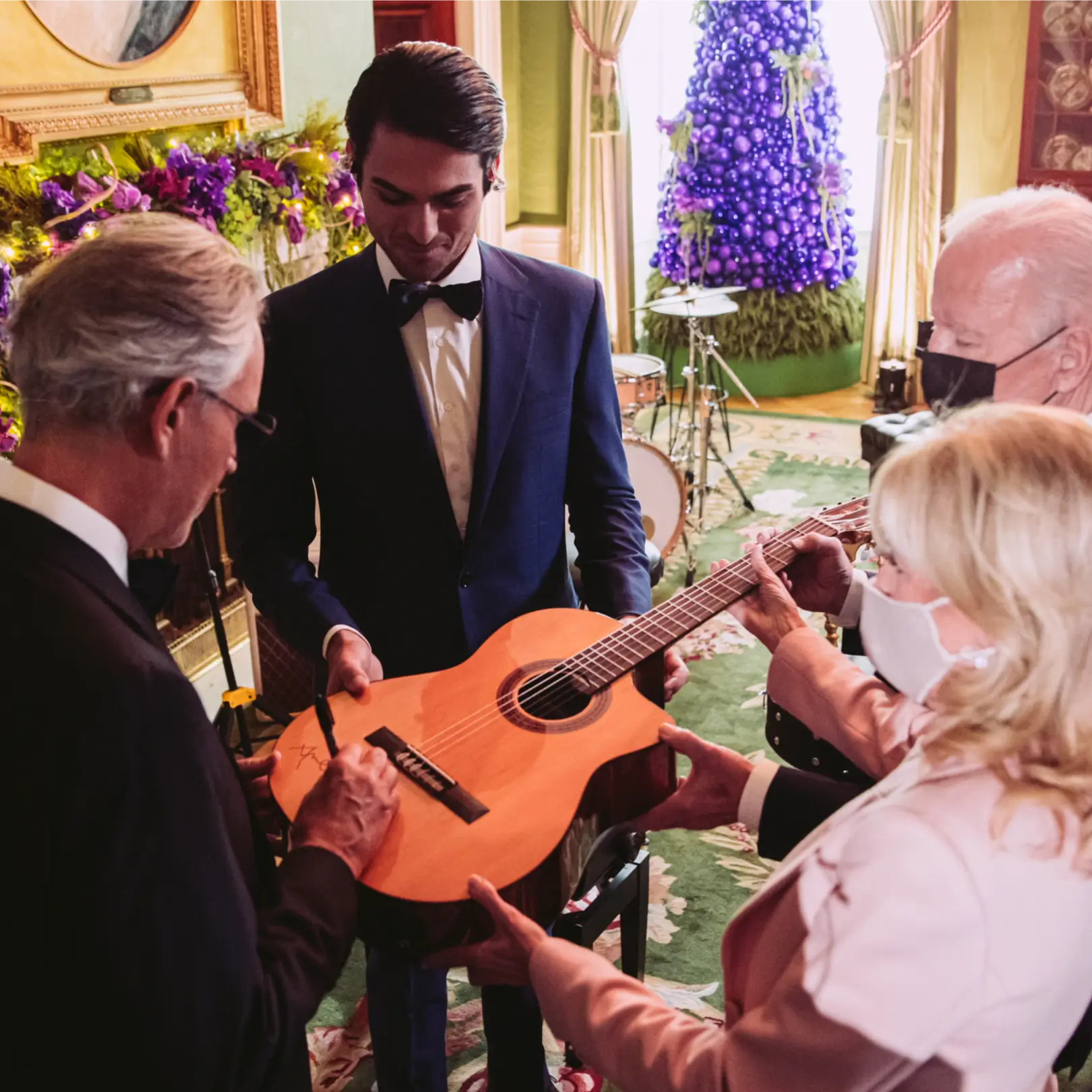 The Bocelli Family at the White House