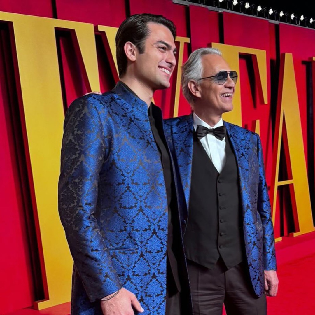 At the Oscars with Matteo